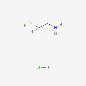 molecular formula C3H10ClNS B1267210 1-氨基-2-丙硫醇盐酸盐 CAS No. 4146-16-1