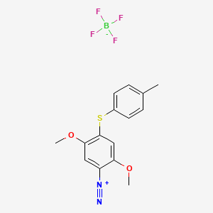 2,5-Dimethoxy-4-((p-tolyl)thio)benzenediazonium tetrafluoroborate