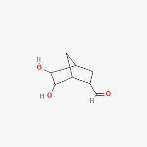 5,6-Dihydroxybicyclo[2.2.1]heptane-2-carbaldehyde