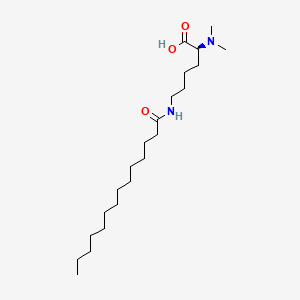 N2,N2-Dimethyl-N6-(1-oxotetradecyl)-L-lysine