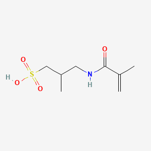 2-Methyl-3-((2-methyl-1-oxoallyl)amino)propanesulphonate