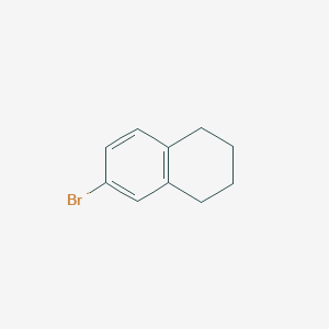 B1267236 6-Bromo-1,2,3,4-tetrahydronaphthalene CAS No. 6134-56-1