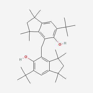 4,4'-Methylenebis[6-(tert-butyl)-1,1,3,3-tetramethylindan-5-OL]