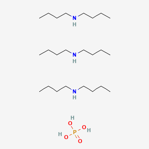 N-butylbutan-1-amine;phosphoric acid