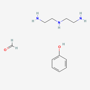 N'-(2-aminoethyl)ethane-1,2-diamine;formaldehyde;phenol