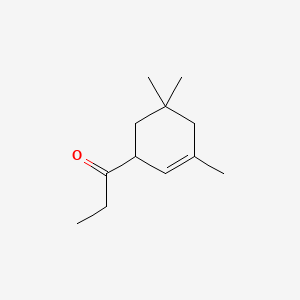 1-(3,5,5-Trimethyl-2-cyclohexen-1-yl)propan-1-one