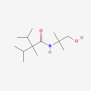 N-(2-Hydroxy-1,1-dimethylethyl)-2-isopropyl-2,3-dimethylbutyramide