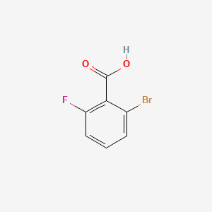 B1267246 2-Bromo-6-fluorobenzoic acid CAS No. 2252-37-1