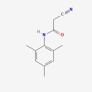 B1267255 2-cyano-N-mesitylacetamide CAS No. 24578-56-1