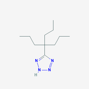 5-(1,1-Dipropylbutyl)-5H-tetrazole