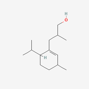 molecular formula C14H26O B12672568 6-(Isopropyl)-beta,3-dimethylcyclohexene-1-propan-1-ol CAS No. 94200-98-3