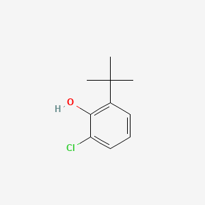 molecular formula C10H13ClO B1267258 2-叔丁基-6-氯苯酚 CAS No. 4237-37-0