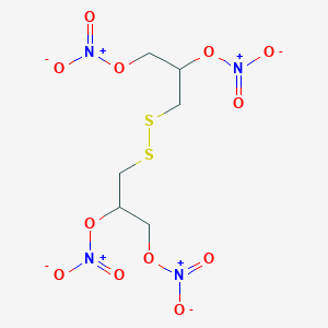 1,2-Propanediol, 3,3'-dithiobis-, tetranitrate