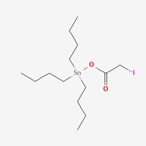 Stannane, (iodoacetoxy)tributyl-