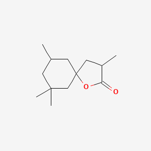 3,7,7,9-Tetramethyl-1-oxaspiro[4.5]decan-2-one