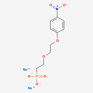 Sodium (2-(2-(4-nitrophenoxy)ethoxy)ethyl) phosphonate