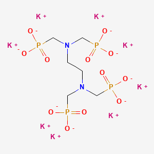 Octapotassium (ethane-1,2-diylbis(nitrilobis(methylene)))tetrakisphosphonate