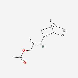 3-(Bicyclo(2.2.1)hept-5-en-2-yl)-2-methylallyl acetate