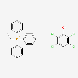 ethyl(triphenyl)phosphanium;2,3,5,6-tetrachlorophenolate