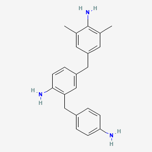 2-[(4-Aminophenyl)methyl]-4-[(4-amino-3,5-xylyl)methyl]aniline