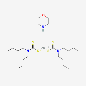 Bis(dibutyldithiocarbamato-S,S')(morpholine-N4,O1)zinc