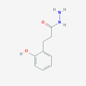 molecular formula C9H12N2O2 B1267289 3-(2-羟基苯基)丙酰肼 CAS No. 24535-13-5