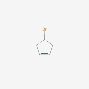 molecular formula C5H7B B1267290 4-溴环戊烯 CAS No. 1781-66-4