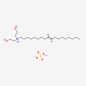 Bis(2-hydroxyethyl)methyl(octadec-9-enyl)ammonium methyl sulphate