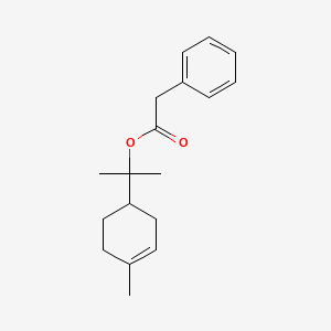 molecular formula C18H24O2 B12672915 1-Methyl-1-(4-methyl-3-cyclohexen-1-yl)ethyl phenylacetate CAS No. 71648-36-7