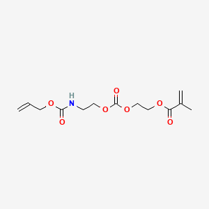 4,9-Dioxo-3,5,10-trioxa-8-azatridec-12-en-1-yl methacrylate