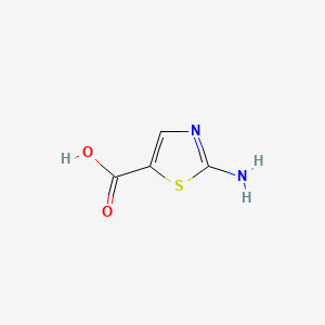 molecular formula C4H4N2O2S B1267299 2-氨基噻唑-5-羧酸 CAS No. 40283-46-3