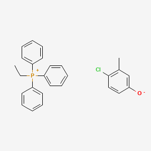 4-chloro-3-methylphenolate;ethyl(triphenyl)phosphanium