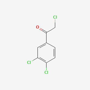 molecular formula C8H5Cl3O B1267302 2,3',4'-三氯乙酰苯 CAS No. 42981-08-8