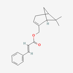 (6,6-Dimethylbicyclo(3.1.1)hept-2-en-2-yl)methyl cinnamate