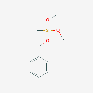 Dimethoxymethyl(phenylmethoxy)silane