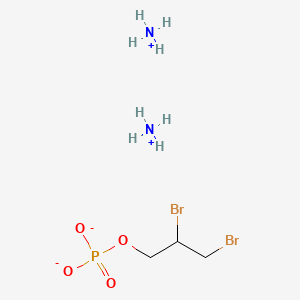 1-Propanol, 2,3-dibromo-, phosphate, ammonium salt