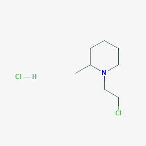 1-(2-Chloroethyl)-2-methylpiperidinium chloride