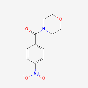B1267317 Morpholino(4-nitrophenyl)methanone CAS No. 5397-76-2