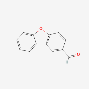 molecular formula C13H8O2 B1267318 二苯并[b,d]呋喃-2-甲醛 CAS No. 5397-82-0