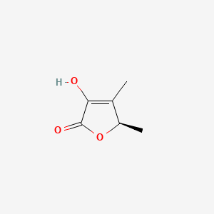 4,5-Dimethyl-3-hydroxy-2,5-dihydro-2-furanone, (-)-