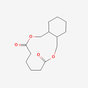 Dodecahydrobenzo-2,9-dioxacyclododecin-3,8-dione