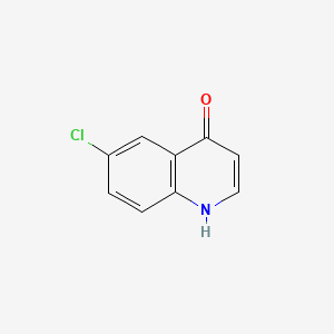 molecular formula C9H6ClNO B1267320 6-氯喹啉-4-醇 CAS No. 21921-70-0