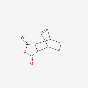 molecular formula C10H10O3 B1267323 Bicyclo[2.2.2]oct-5-ene-2,3-dicarboxylic anhydride CAS No. 24327-08-0