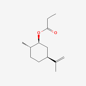 (1alpha,2beta,5alpha)-2-Methyl-5-(1-methylvinyl)cyclohexyl propionate