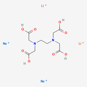 Dilithium disodium N,N'-ethylenebis(N-(carboxylatomethyl)aminoacetate)