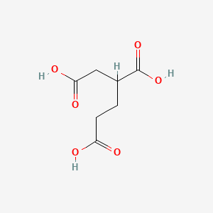 molecular formula C7H10O6 B1267337 1,2,4-丁烷三羧酸 CAS No. 923-42-2
