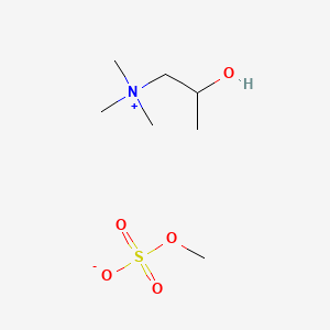 (2-Hydroxypropyl)trimethylammonium methyl sulphate