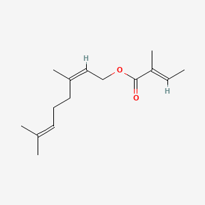 (Z)-3,7-Dimethyl-2,6-octadienyl 2-methylcrotonate