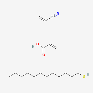 2-Propenoic acid, telomer with 1-dodecanethiol and 2-propenenitrile