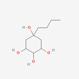 5-Butylcyclohexane-1,2,3,5-tetrol